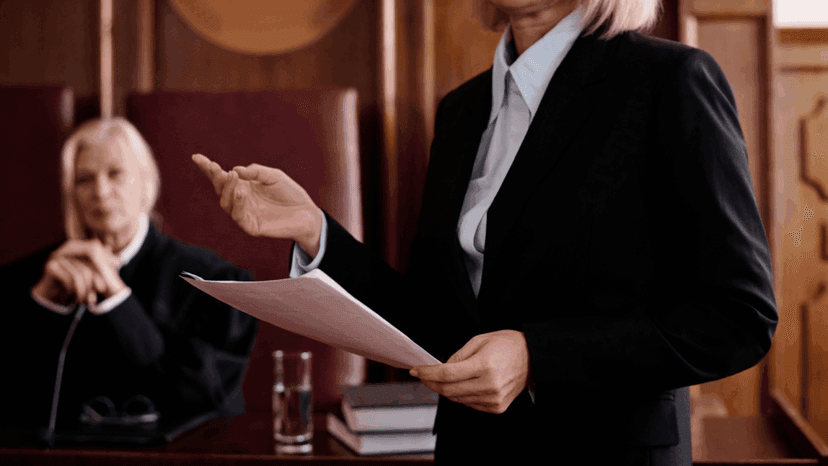 Harding & Carbone representing their client in hearing