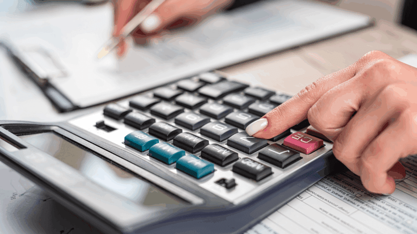 Tax agent computes property taxes for clients