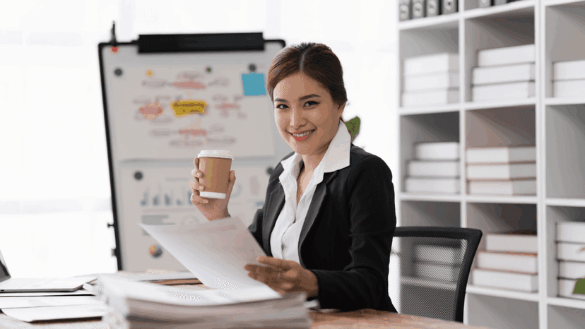 Tax professional ready to serve client’s tax queries