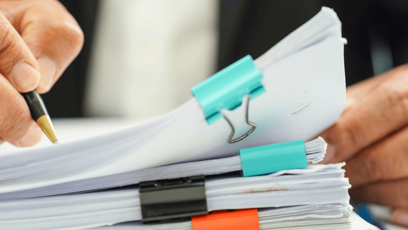 Evidence and paperwork ready for an appraisal district hearing