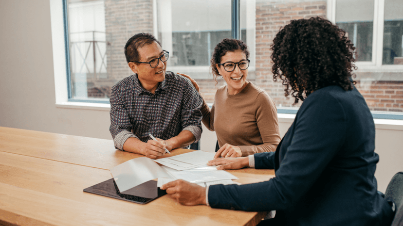Houston heirs reviewing inherited property tax advantages with their consultant